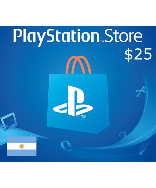 PlayStation Network Card $25 Region: ARGENTINA PlayStation 5 Key 